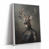Regal Stag in Elegant Attire
