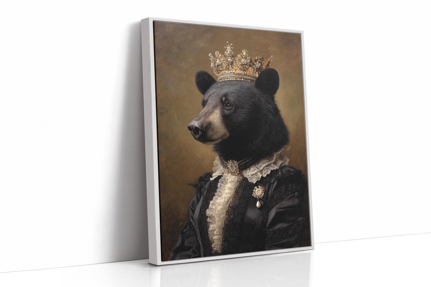 Regal Majesty in Woodland Silence