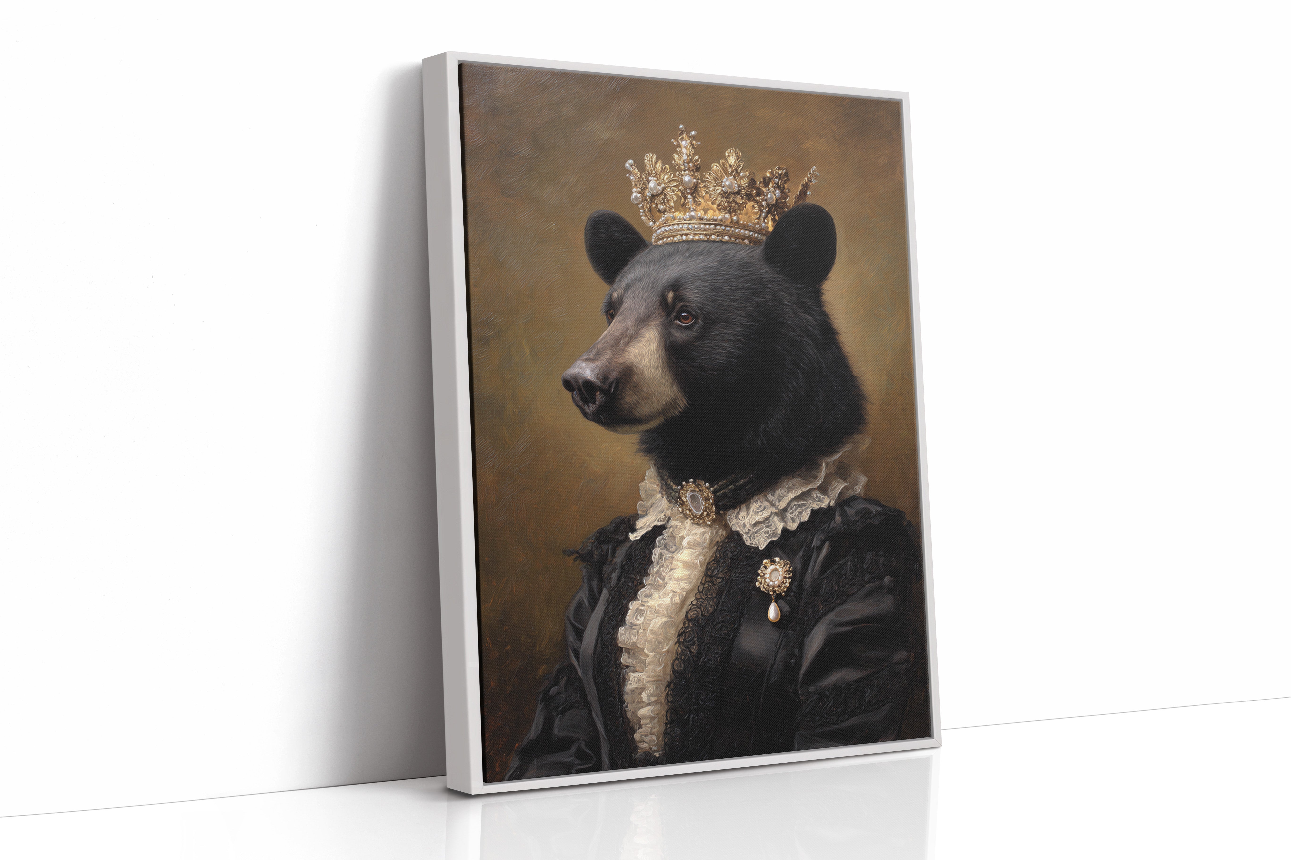 Regal Majesty in Woodland Silence