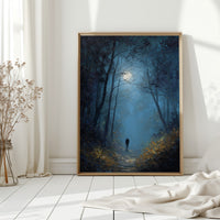 Moonlit Path Calls Through Trees