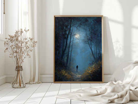 Moonlit Path Calls Through Trees