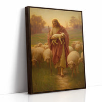 Sacred Pastoral In Golden Light