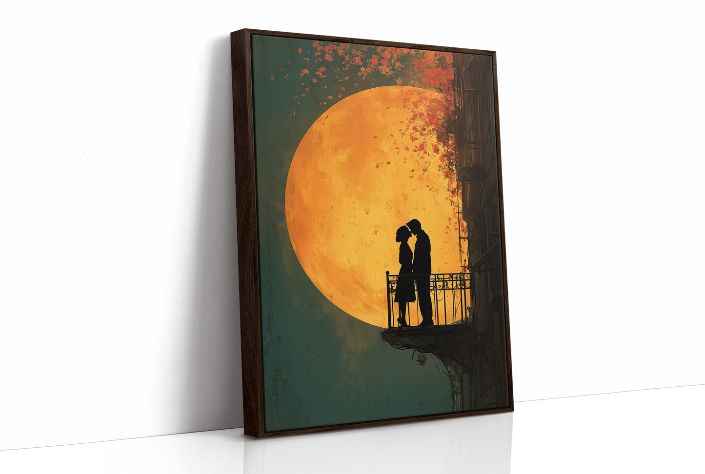 The Moon Made Room for Them
