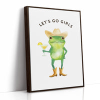 Lets Go Girls Cowgirl Frog