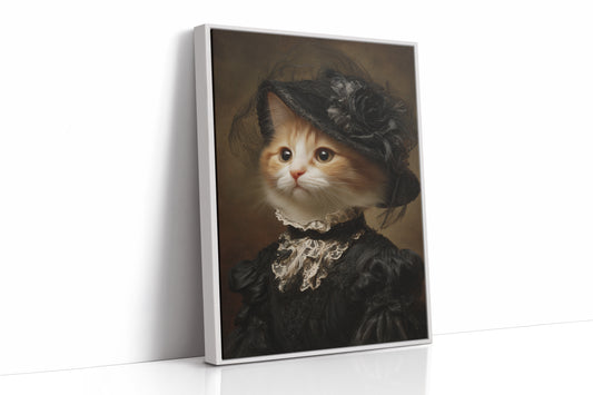 A Feline's Timeless Elegance