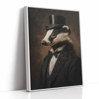 Dapper Badger in Formal Attire