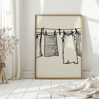 Linens Dance In Morning Light