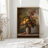 Autumn Roses Paint October's Symphony