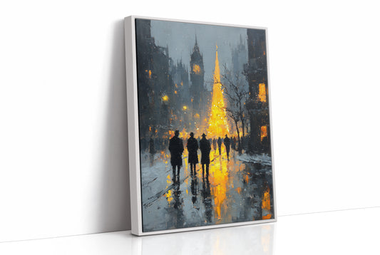 They Walked Toward the Warm Light