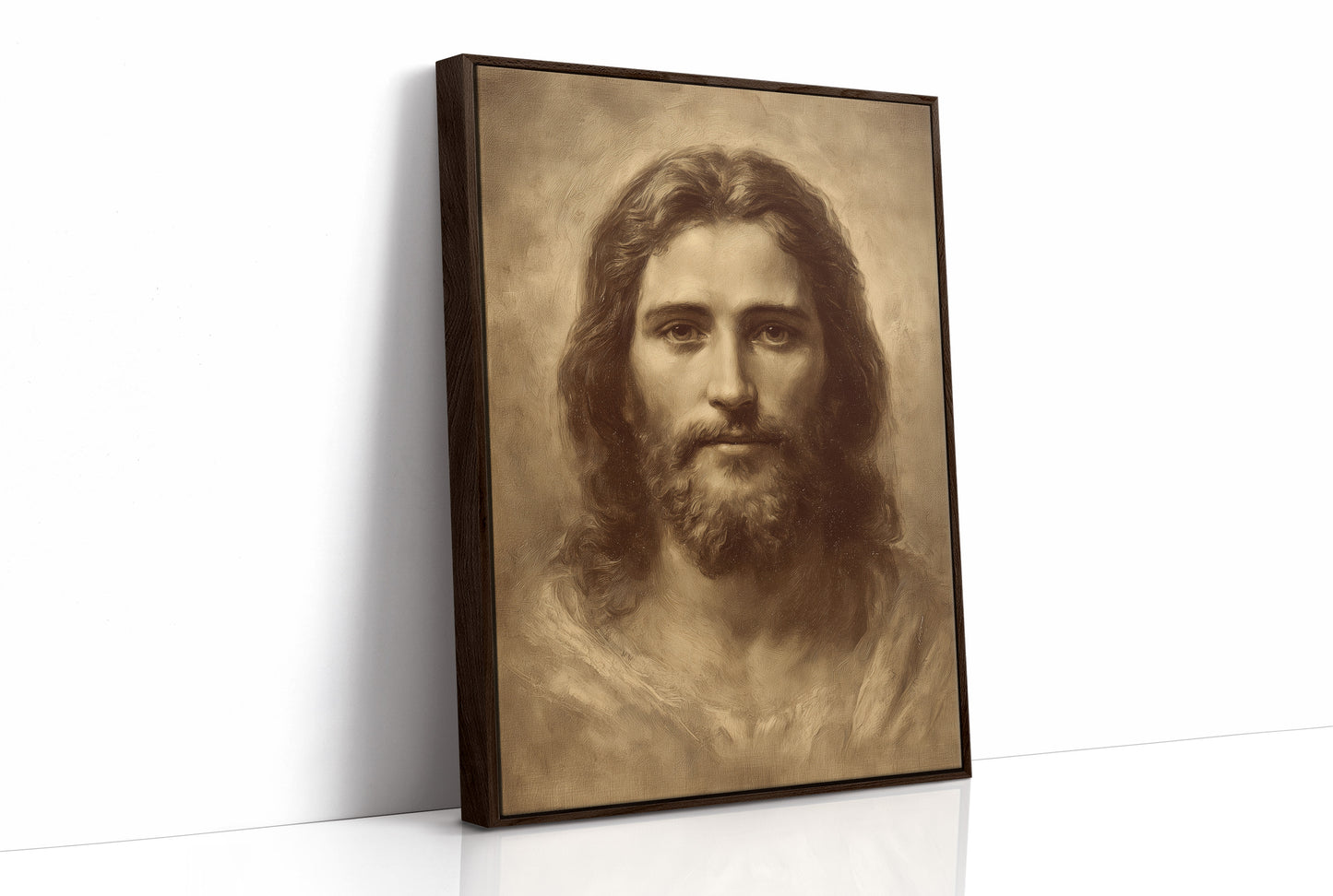 Rustic Table Holds Timeless Portrait