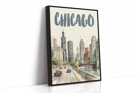Chicago in Watercolor