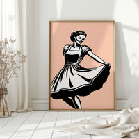 Twirling Through Peach Summer Memories