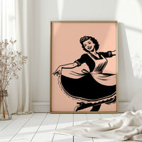 Aprons Dance Through Blush Kitchen Light