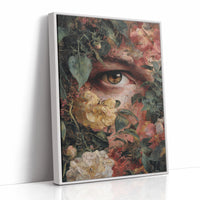 Where Eyes Meet Petals' Embrace