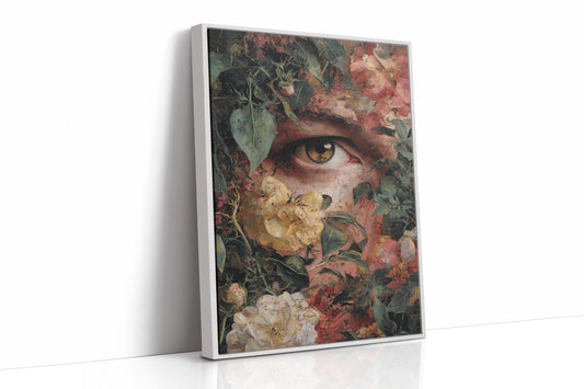 Where Eyes Meet Petals' Embrace
