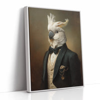 Regal Cockatoo in Formal Attire