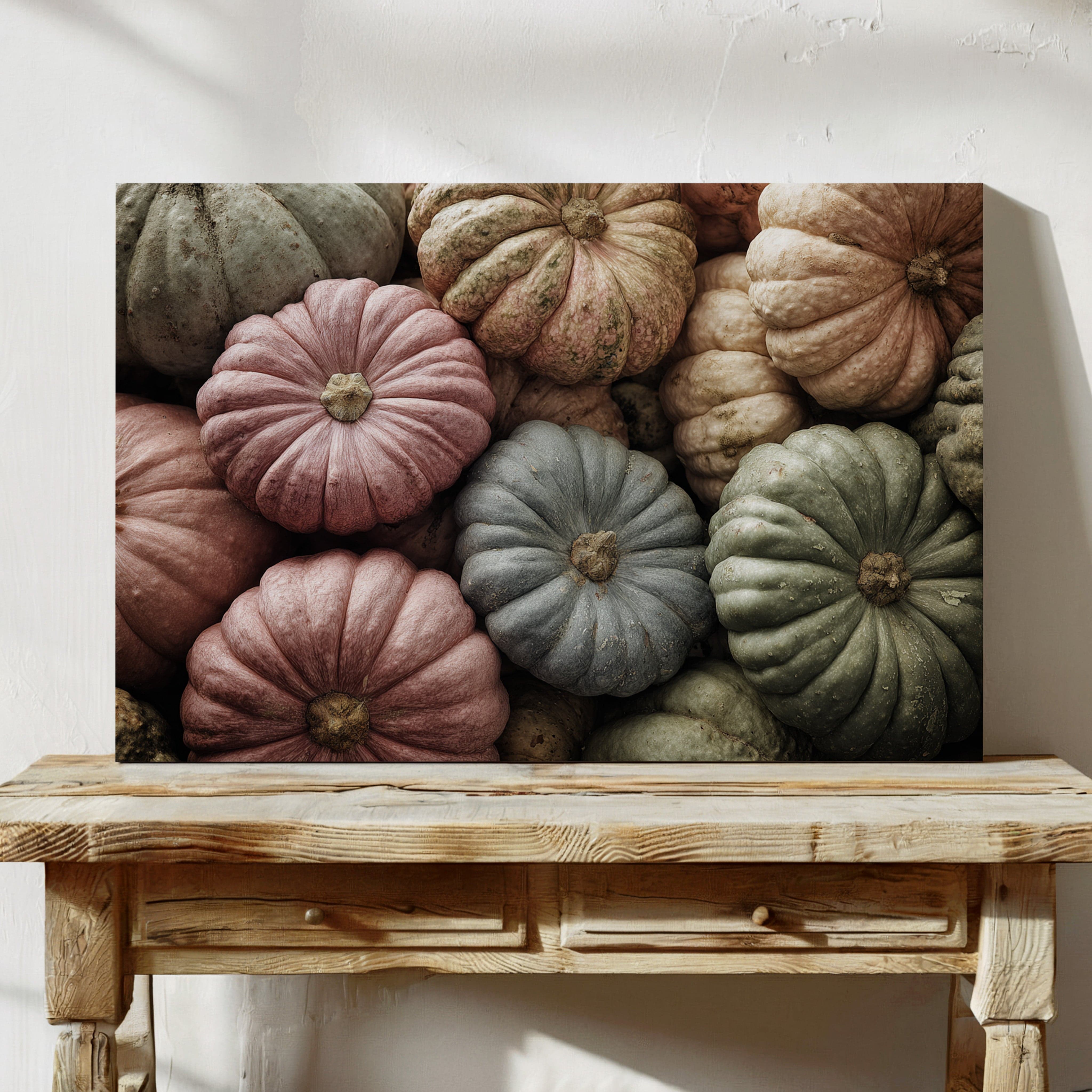 Autumn Gourds Paint October's Canvas