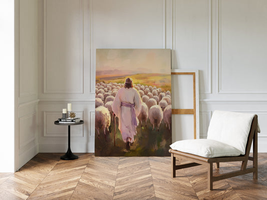 The Shepherd Leads at Dawn