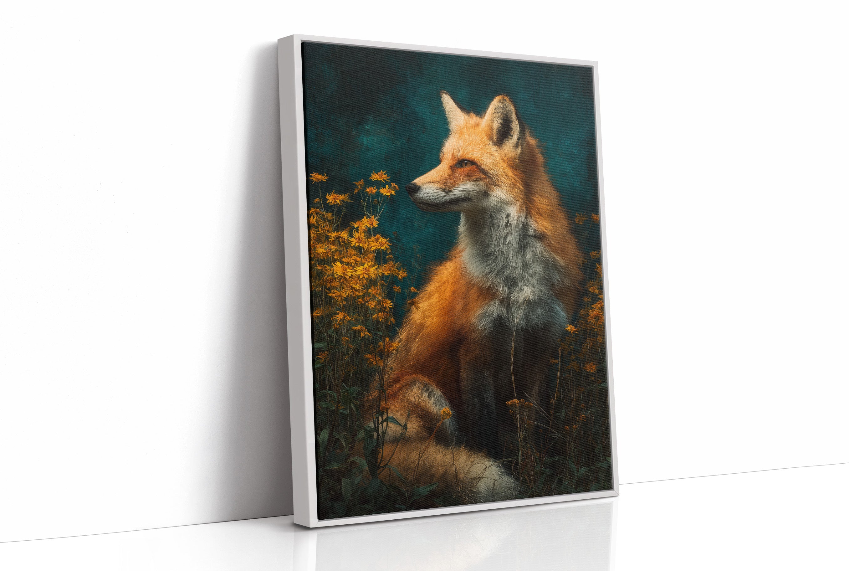 The Fox Who Watched the Field Turn Gold
