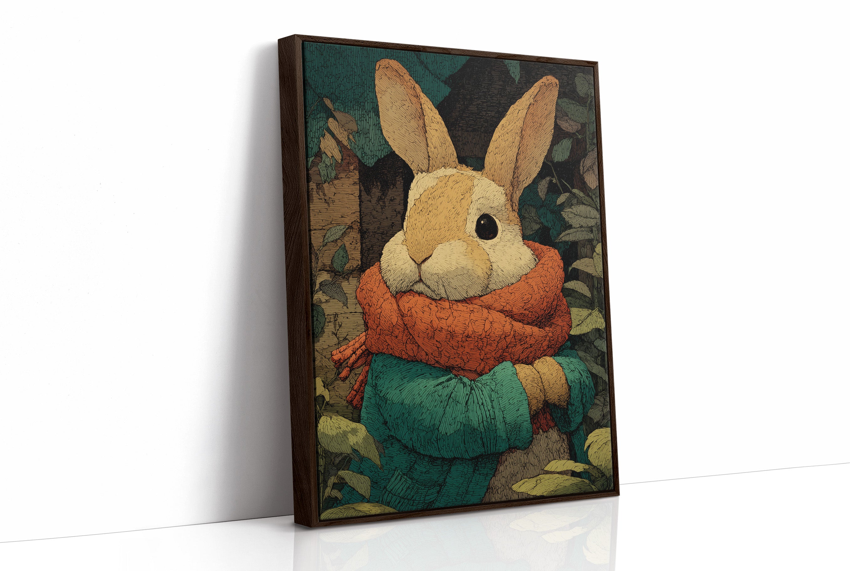 Bundled Up Bunny