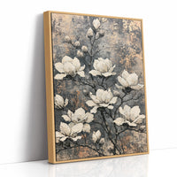 Magnolia Sprawl on Weathered Copper