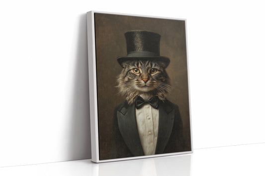 A Feline Affair in Formal Attire