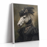 Elegance Draped in Midnight Silk