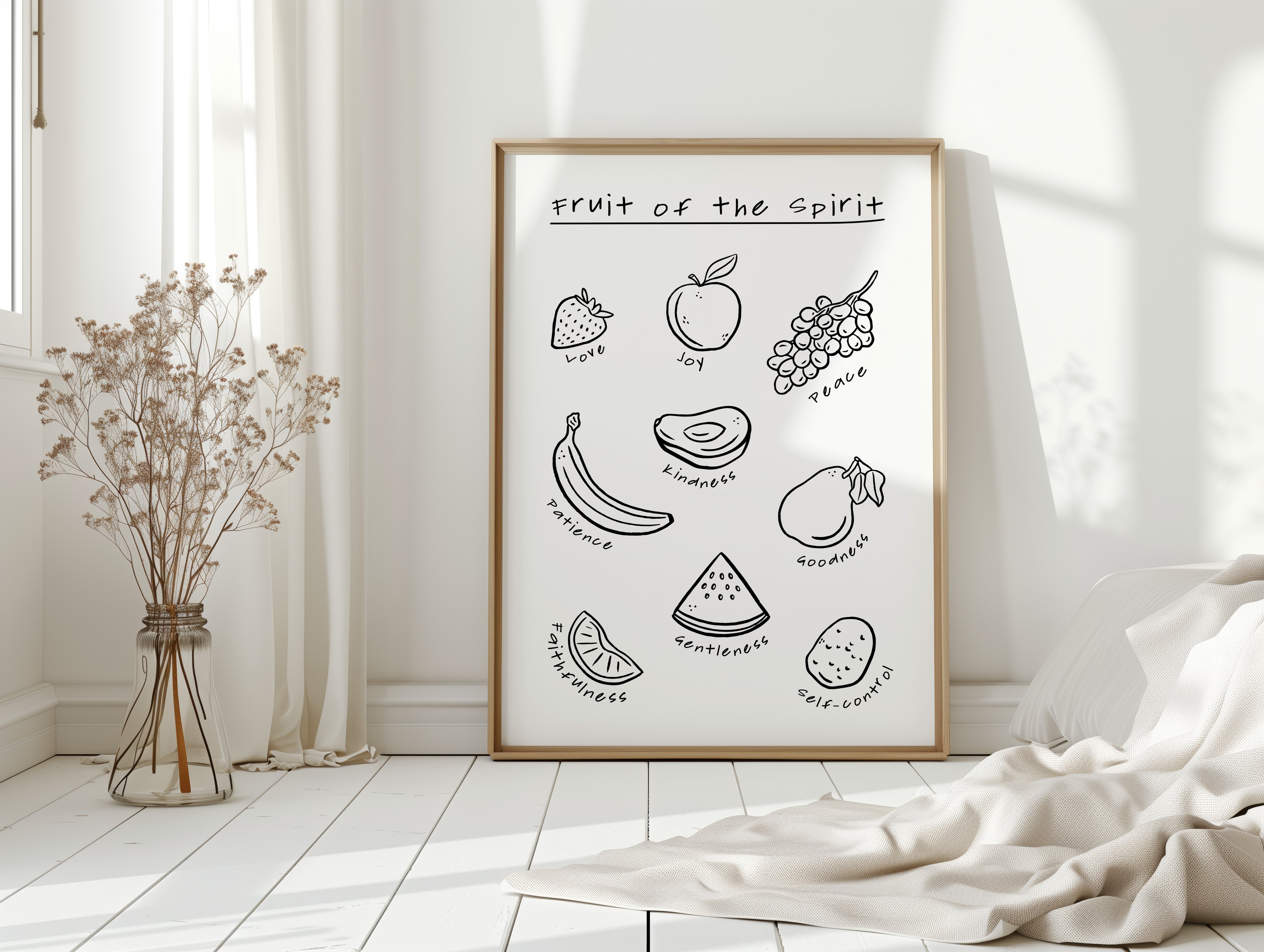 Sweet Virtues Grow In Simple Lines