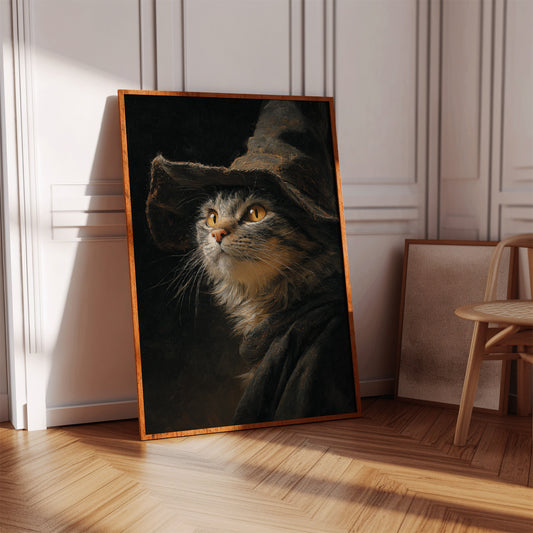 The Enigmatic Feline Mage