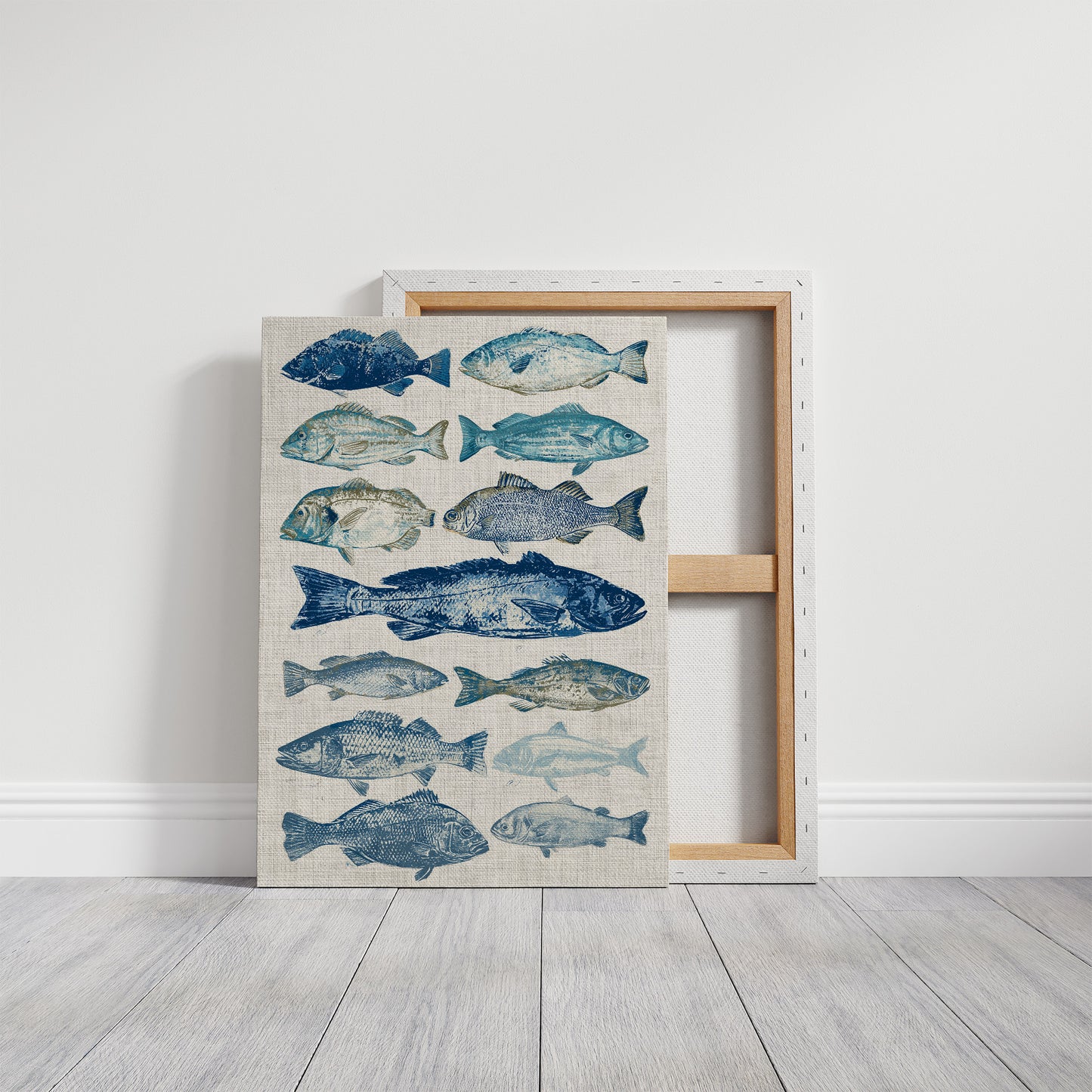 Gyotaku School in Blue