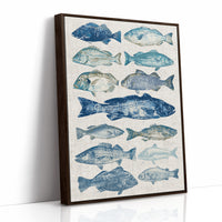 Gyotaku School in Blue