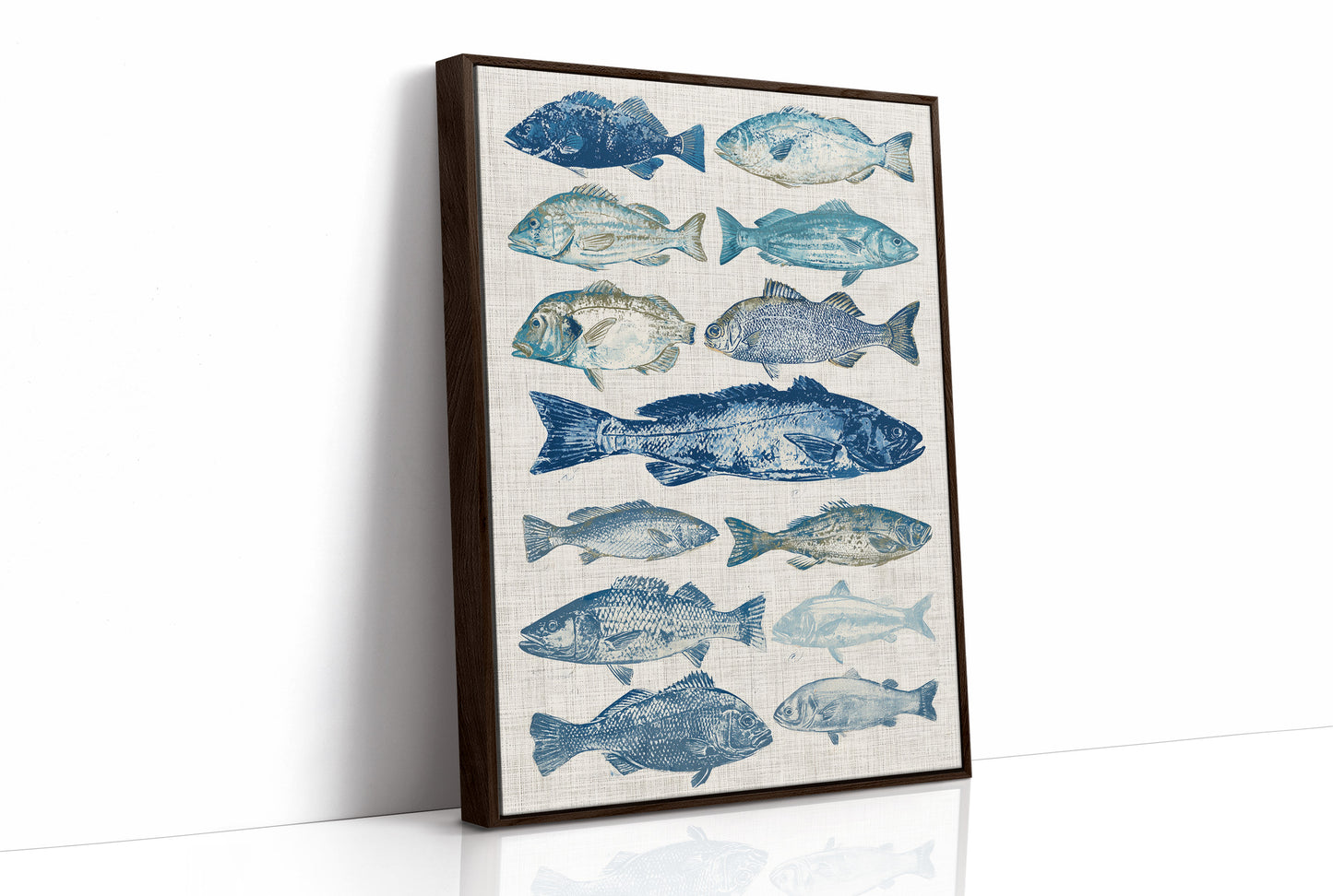 Gyotaku School in Blue