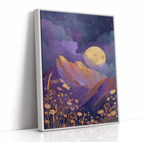 Moonlit Serenade of Wildflowers
