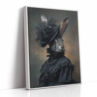 A Rabbit's Midnight Elegance