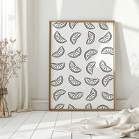 Citrus Slices Dance In Summer