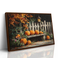 Harvest Glow Beneath Autumn Leaves