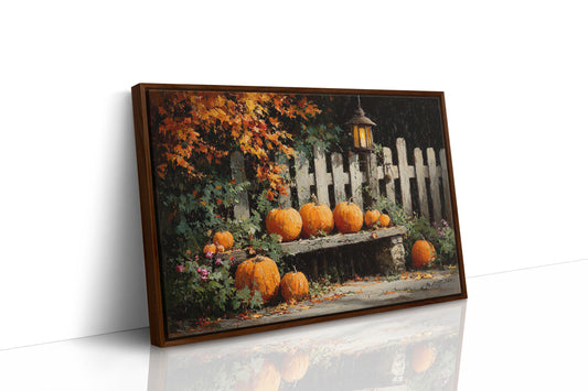 Harvest Glow Beneath Autumn Leaves
