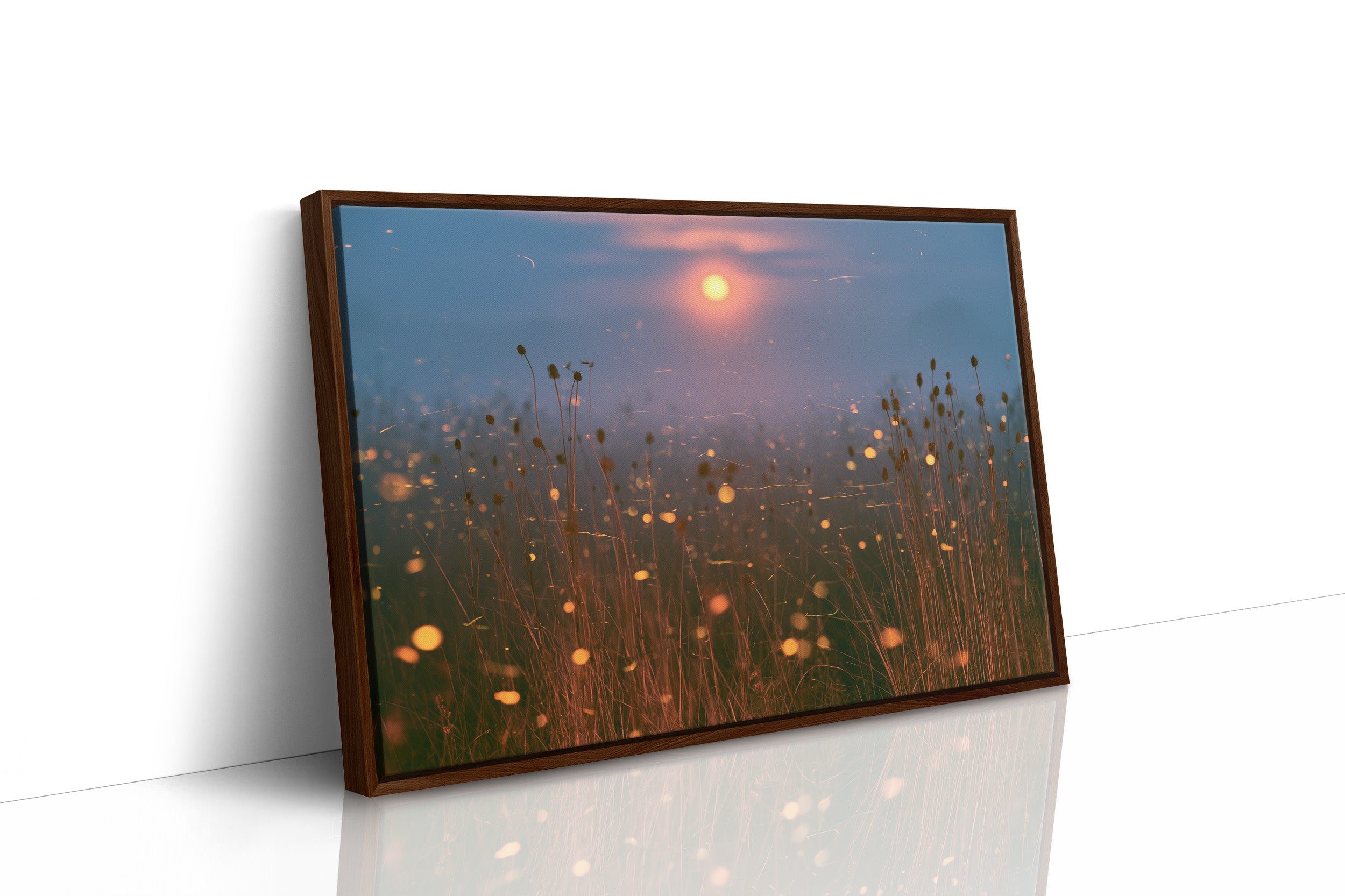 Fireflies at Moonrise