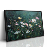 Cosmos Dance Against Forest Depths