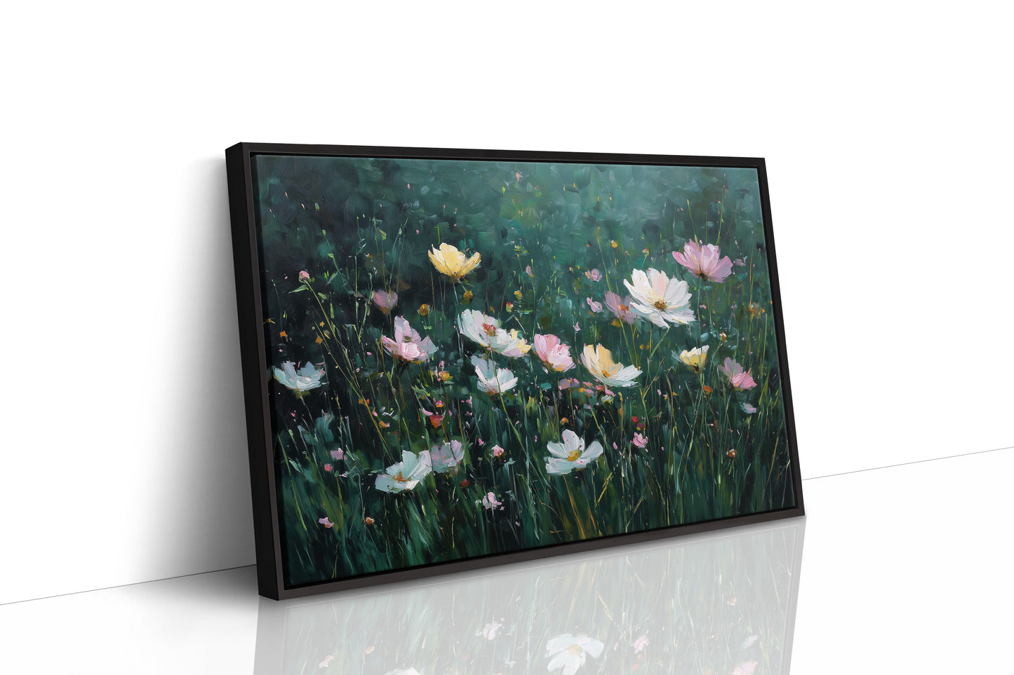 Cosmos Dance Against Forest Depths