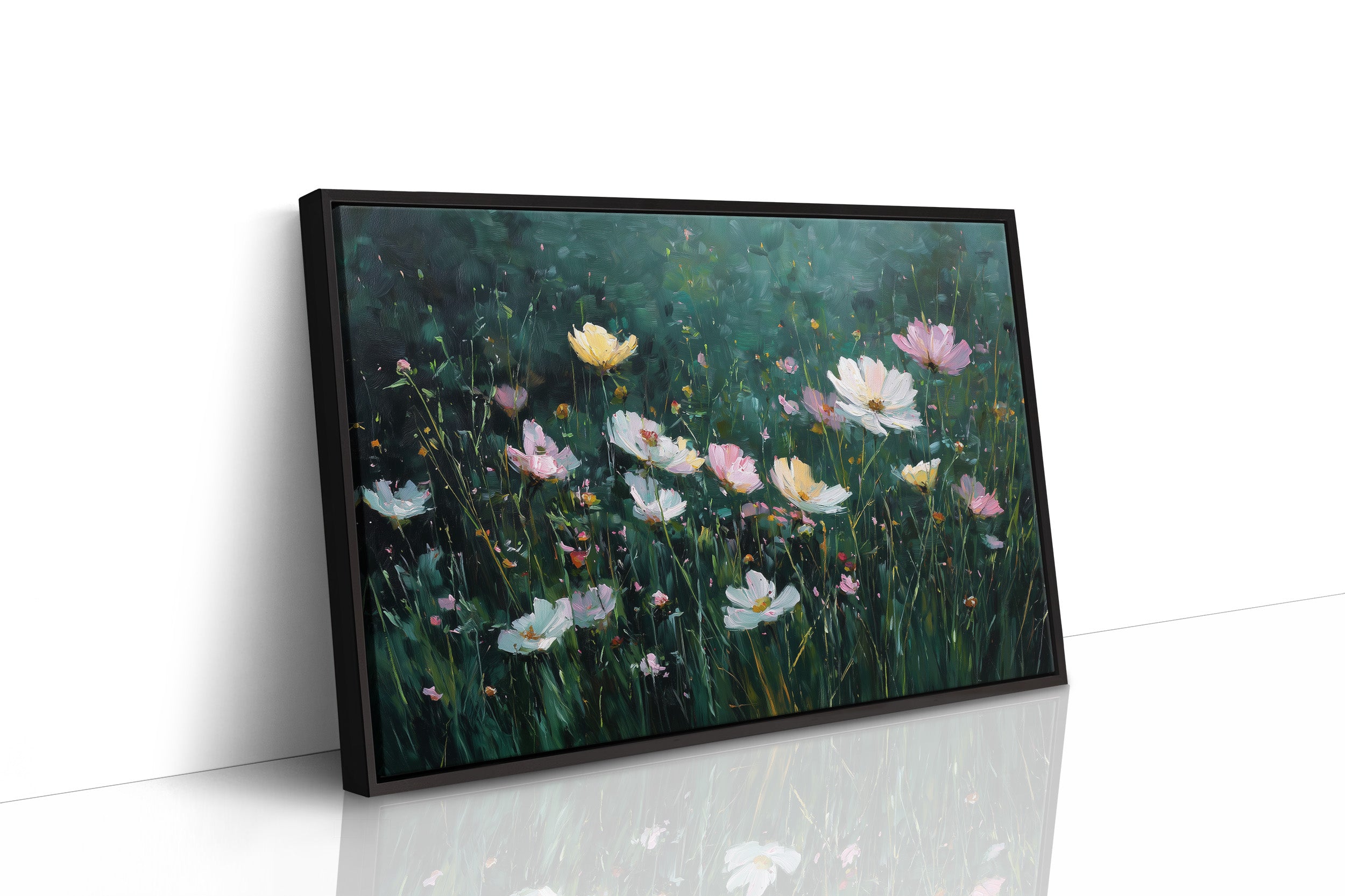 Cosmos Dance Against Forest Depths