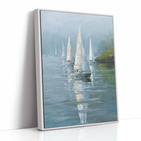 Sails Embrace the Morning Mist