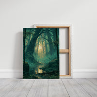 Emerald Hollow: Sunlight Through the Ferns