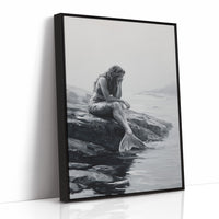Monochrome Myths At Ocean's Edge