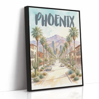 Phoenix in Watercolor