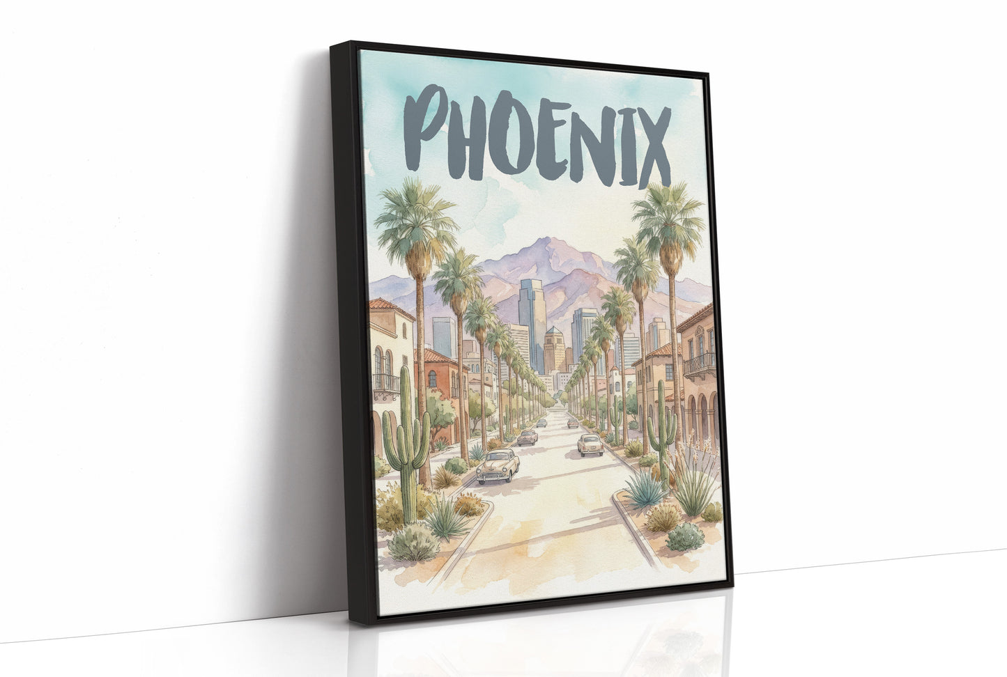 Phoenix in Watercolor