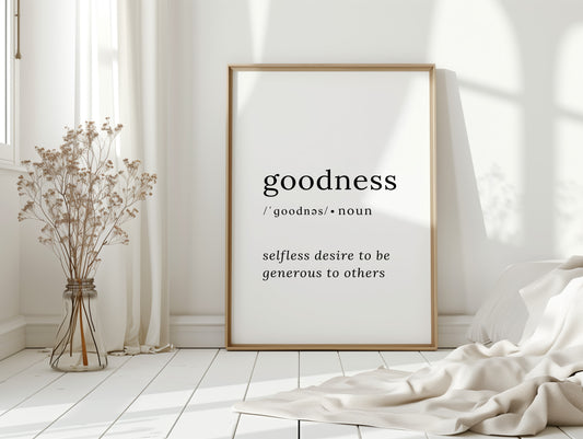 Simple Words Define Noble Hearts