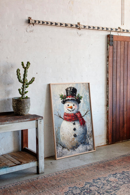 A Frosty Friend Awaits