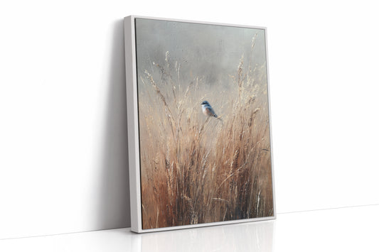 A Moment Among Golden Grasses