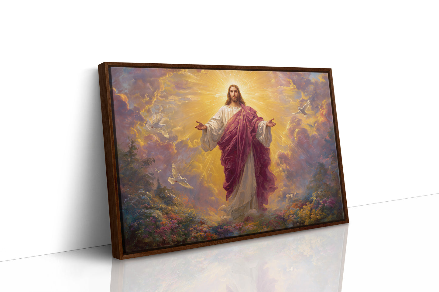 Sacred Light Illuminates Heaven's Garden